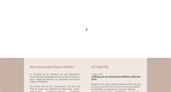 Desktop Screenshot of domainedelagalopiere.com